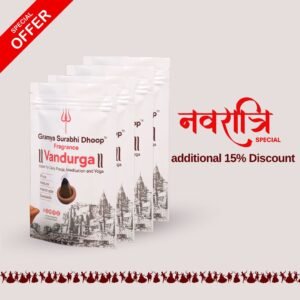 Gramya Surabhi Dhoop "Vandurga" Pack of 4